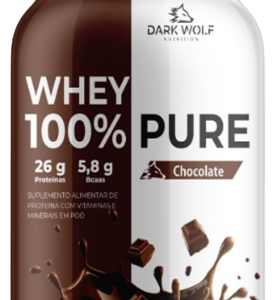 Whey 100% Pure 900gr – Dark Wolf – Chocolate
